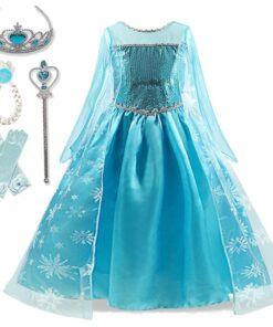 Kids Dresses For Girls Dress Cosplay Princess Costumes Kids Party Christmas Gift Fantasia Vestidos Girls Clothing