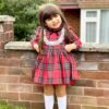 My First Christmas Baby Girls Dress Autumn Winter Kids Dresses For Girl 2020 Long Sleeve Little maid Costume new Year's gift D30