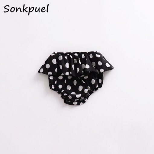 Summer Baby Girls Bloomers Newborn Diaper Cover Baby Pants with Ruffles 0-3 Years Girl Girl Shorts Bottoms Toddler Panties