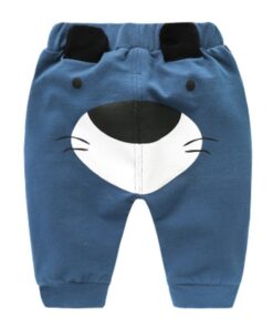 Boys Leggings Newborn Cartoon Pants Child Boy Girl Bottom Kids Girls Cute Harem Long Pants Loose Trouser Cotton Sweatpants 0-4Y