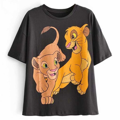 Disney Cartoon Cotton T-Shirt Women 2020 Summer Casual Mickey Mouse Daisy Duck Tshirt Women Vintage Streetwear Tee Tops T-Shirts