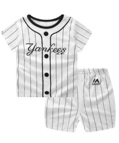 Unni-yun Casual Baby Kids Sport Clothing Plaid Lion Clothes Sets for Boys Costumes 100% Cotton Baby Clothes 6M -4 Years Old