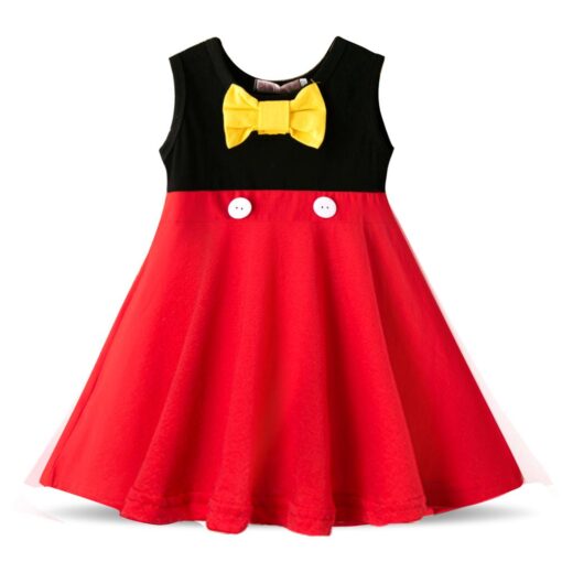 Fancy New Year Baby Girl Carnival Santa Dress For Girls Summer Mouse Christmas Children Clothing Party Tulle Kids Costume