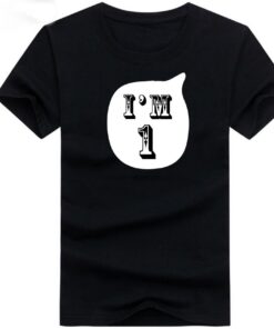 I'm 1 2 3 4 5 6 years birthday kids t shirt boys girls cotton print t shirt party short sleeve baby O-neck tshirt boy girl tops