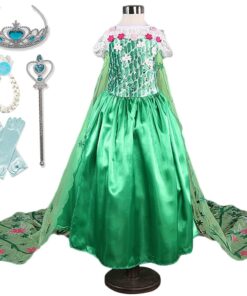 Kids Dresses For Girls Dress Cosplay Princess Costumes Kids Party Christmas Gift Fantasia Vestidos Girls Clothing