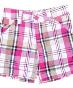 TC Summer Plaid Children Shorts Cotton Casual Boy Girls Brand Shorts Toddler Panties Kids Beach Short Sports Pants Baby Clothing