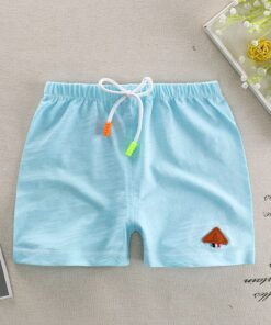 Girls Shorts Summer Shorts For Boys Cotton Kids Shorts Children Beach Shorts Clothes Flamingos Toddler Baby Clothing Pants