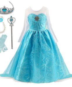 Kids Dresses For Girls Dress Cosplay Princess Costumes Kids Party Christmas Gift Fantasia Vestidos Girls Clothing