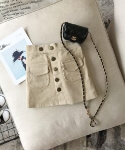 Girls autumn and winter skirts fashion Korean version of the hip skirt skirt skirt corduroy mini skirt girls skirts