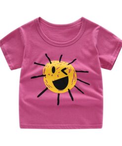 HIPAC 10%OFF Children's Short Sleeve T-shirt Cotton T-shirts Boy Kid Boys And Girls Tops Shirts Children's Tshirt