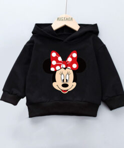 Toddler Baby Kids Boys Girls Cartoon Minnie Kids Hoodies Cute Baby Girls Sweatshirts Sweatshirt for Girls Children's Clothing
