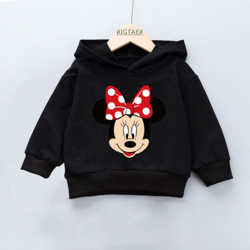 Toddler Baby Kids Boys Girls Cartoon Minnie Kids Hoodies Cute Baby Girls Sweatshirts Sweatshirt for Girls Children's Clothing