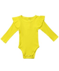 Baby Girl Rompers Autumn Princess Newborn Baby Clothes For 0-2Y Girls Boys Long Sleeve Jumpsuit Kids Baby Outfits Clothes