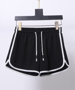 Women Shorts Summer Casual Solid Drawstring shorts high waist loose shorts for girls Soft Cool female short M-2XL