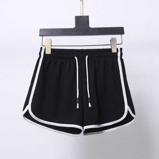 Women Shorts Summer Casual Solid Drawstring shorts high waist loose shorts for girls Soft Cool female short M-2XL