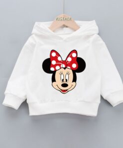 Toddler Baby Kids Boys Girls Cartoon Minnie Kids Hoodies Cute Baby Girls Sweatshirts Sweatshirt for Girls Children's Clothing
