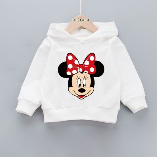Toddler Baby Kids Boys Girls Cartoon Minnie Kids Hoodies Cute Baby Girls Sweatshirts Sweatshirt for Girls Children's Clothing
