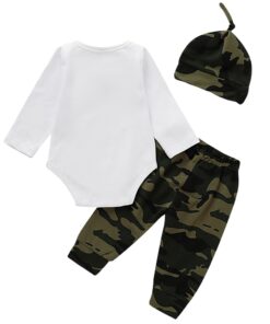 Cute 3PCS Set Newborn Baby Boy Clothes Lovely bowtie kids Cotton Bodysuit Tops Long Pants Hat Outfits Clothes Set 0-18M D30