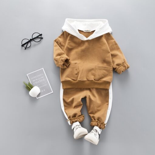 LZH Infant Clothing 2020 Autumn Winter Newborn Clothes For Baby Boys Clothes Set Hoodie+Pants 2pcs Outfit Kids Costume Baby Suit