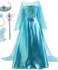 Kids Dresses For Girls Dress Cosplay Princess Costumes Kids Party Christmas Gift Fantasia Vestidos Girls Clothing