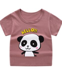 HIPAC 10%OFF Children's Short Sleeve T-shirt Cotton T-shirts Boy Kid Boys And Girls Tops Shirts Children's Tshirt
