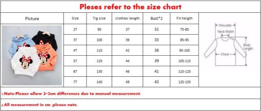 Toddler Baby Kids Boys Girls Cartoon Minnie Kids Hoodies Cute Baby Girls Sweatshirts Sweatshirt for Girls Children's Clothing