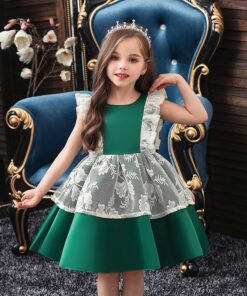 Party Princess Dress Children kids clothes 5 colors 3-14yrs Hot Selling Baby Girls Flower sequins Dress High quality new 2020