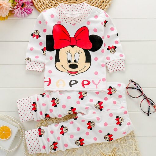 0-2year Baby Clothes Set Winter Cotton Newborn Baby Boys Girls Clothes 2PCS Baby Pajamas Unisex Kids Clothing Sets