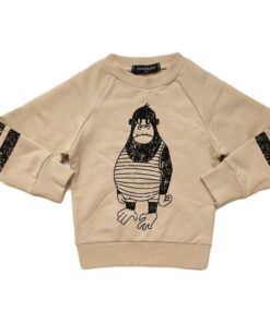 EnkeliBB Child Boys Autumn Winter Sweatshirt Fashion Brand Design Kids Long Sleeve Tops Toddler Boys Clothes For Winter Monkey