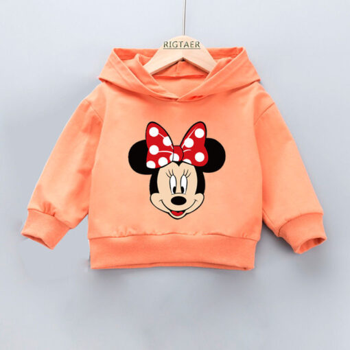 Toddler Baby Kids Boys Girls Cartoon Minnie Kids Hoodies Cute Baby Girls Sweatshirts Sweatshirt for Girls Children's Clothing