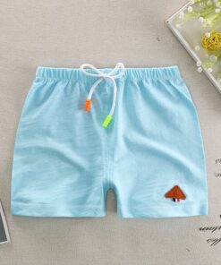 Girls Shorts Summer Shorts For Boys Cotton Kids Shorts Children Beach Shorts Clothes Flamingos Toddler Baby Clothing Pants