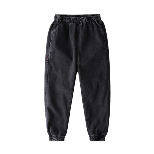 hot sale autumn and winter boys jeans 4-13 years old Cotton washed kids jeans Korean pants for baby boys jeans kids plus velvet