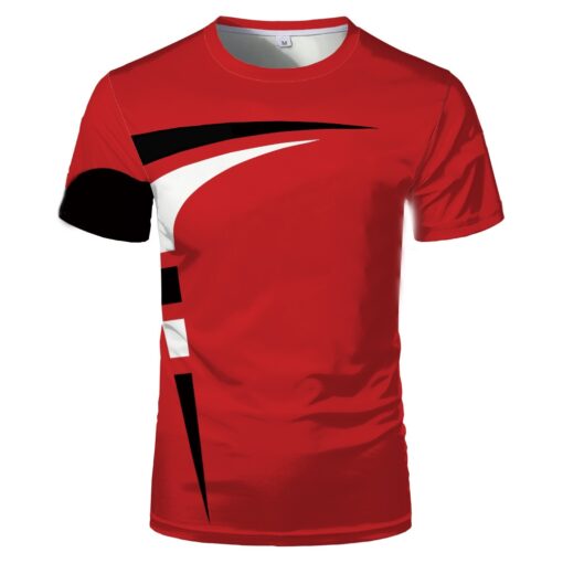 Popular Summer New Men's 3D Printing Comfortable Couple Short Sleeve T-Shirt For Women's Casual Personality Top