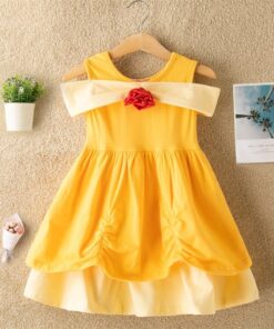 Dot Long Sleeve Dress For Girls Clothing Baby Girl Clothing Teenager School Daily Wear Kids Casual Clothes Vestido Infantil 8T