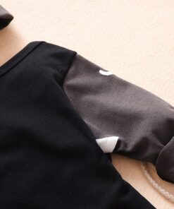 2Pcs Newborn Infant Baby Boys girls clothing set Christmas Cartoon Print Romper+Pants+Hat Outfits baby clothes Christmas navidad
