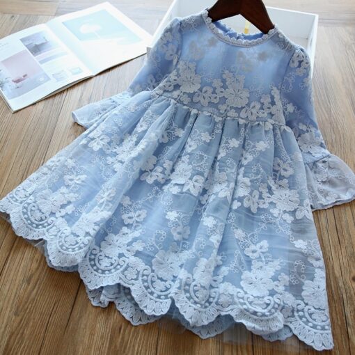 Kids dresses for Girls Christmas Clothes Half-sleeve Lace Party Costume Red Children Elegant Prom Frocks 3-8Y Girls Casual Wear