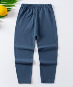 3-12Y Kids Children Boys Girls Bottom Pants Autumn Spring Lycra Thin Cartoon Kids Harem Pants Kids Girls Leggings Trousers