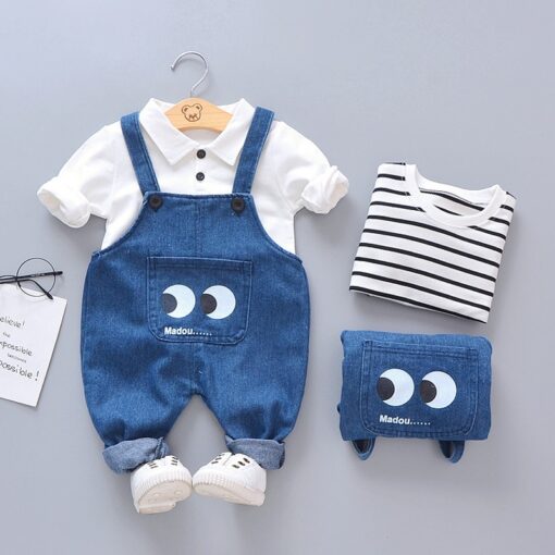 LZH Infant Clothing 2020 Autumn Winter Newborn Clothes For Baby Boys Clothes Set Hoodie+Pants 2pcs Outfit Kids Costume Baby Suit