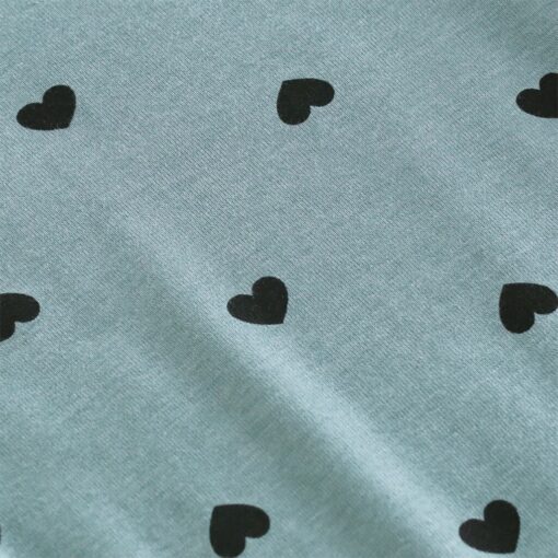 Children Long Sleeves Bottoming Shirt T-Shirt Newborn Infant Kawaii Heart-Shaped High Collar Clothing Toddler Winter Warm Tops