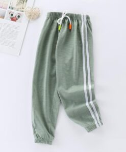 Kids Summer Pants Baby Boy Anti Mosquito Long Harem Pant Bottoms For Children 0-5years Girls Panties Toddler Trousers Joggers
