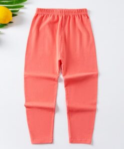3-12Y Kids Children Boys Girls Bottom Pants Autumn Spring Lycra Thin Cartoon Kids Harem Pants Kids Girls Leggings Trousers