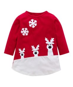 1-7 Years Kids Girl Dress Toddler Baby Long Sleeve Dresses Summer Children Clothing Girls Cotton Princess Dress Kid Tops Outfits