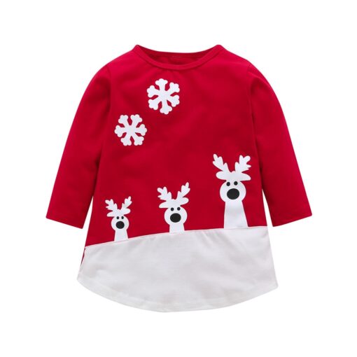 1-7 Years Kids Girl Dress Toddler Baby Long Sleeve Dresses Summer Children Clothing Girls Cotton Princess Dress Kid Tops Outfits