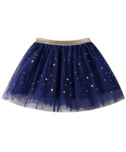 Baby Kids Girls Princess tutu Skirts Stars Glitter Sequins Party Dance Ballet Skirts Children Chiffon jupon tulle femme #10F