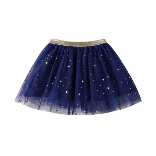Baby Kids Girls Princess tutu Skirts Stars Glitter Sequins Party Dance Ballet Skirts Children Chiffon jupon tulle femme #10F