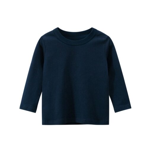 100% Cotton Long Sleeves Kids T Shirt Boys Girls Toddler Infant Baby Clothing Casual T-Shirts Tops Tees Shirt Child Clothes