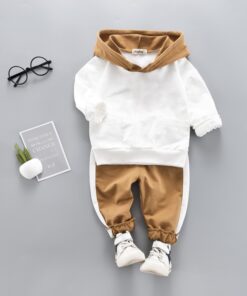 LZH Infant Clothing 2020 Autumn Winter Newborn Clothes For Baby Boys Clothes Set Hoodie+Pants 2pcs Outfit Kids Costume Baby Suit