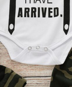 Cute 3PCS Set Newborn Baby Boy Clothes Lovely bowtie kids Cotton Bodysuit Tops Long Pants Hat Outfits Clothes Set 0-18M D30