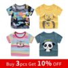 HIPAC 10%OFF Children's Short Sleeve T-shirt Cotton T-shirts Boy Kid Boys And Girls Tops Shirts Children's Tshirt