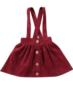 Kid Baby Girl Strap Suspender Skirt Corduroy Party Overalls Autumn A Line Toddler Girls Casual Clothing Outfits 1-6Y